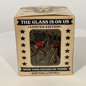 1 of 1 New In original packaging SAILOR JERRY lowball glass: Swallows theme.